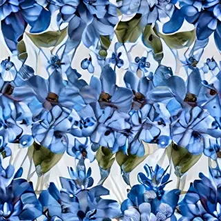 blue flowers transparent