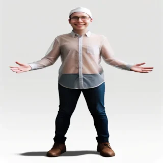 person transparent