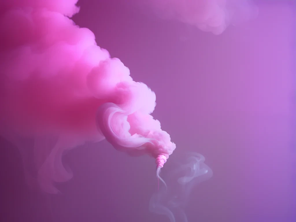 pink smoke background