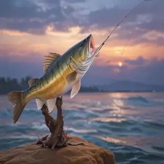 rod in fishing