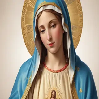 virgin mary clipart