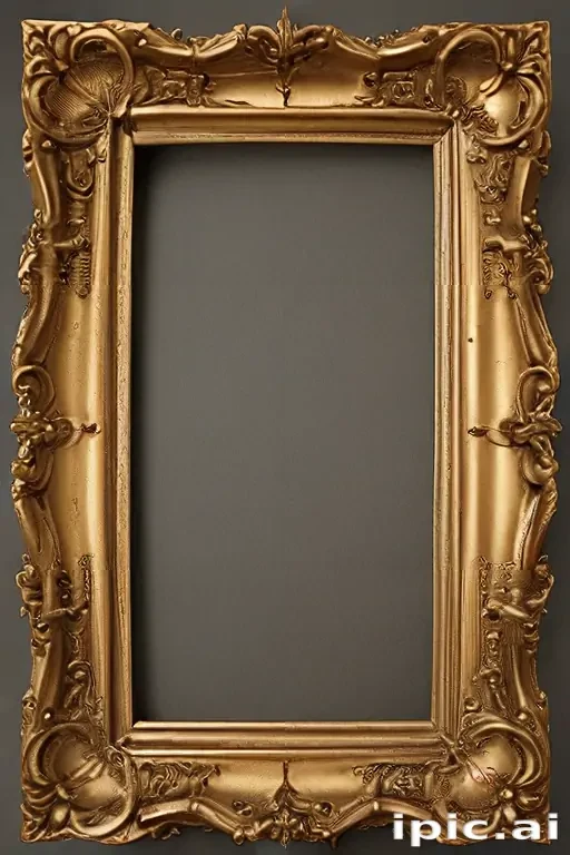 fancy gold frame