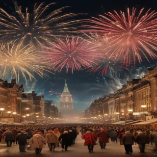 vintage new years images
