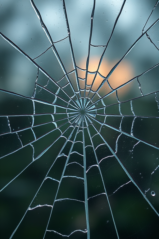 wallpaper broken glass