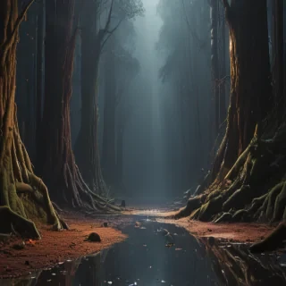 mystery background