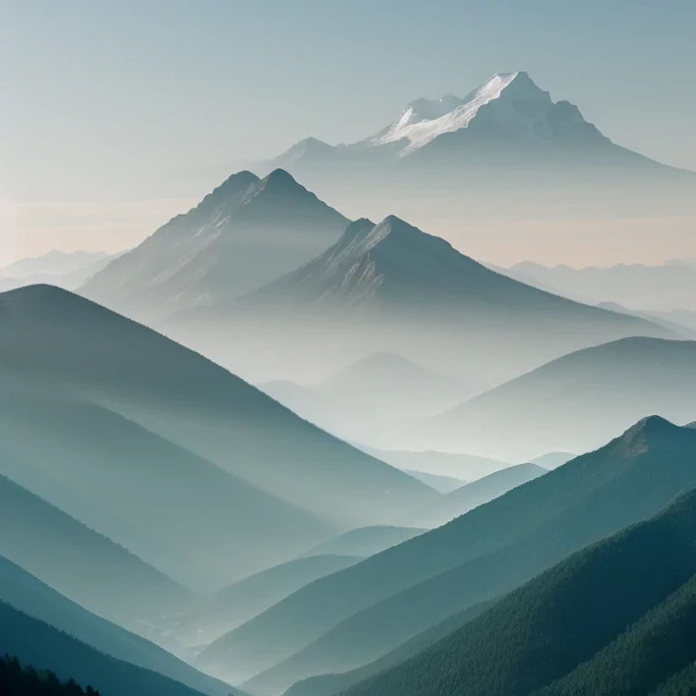 mountains transparent