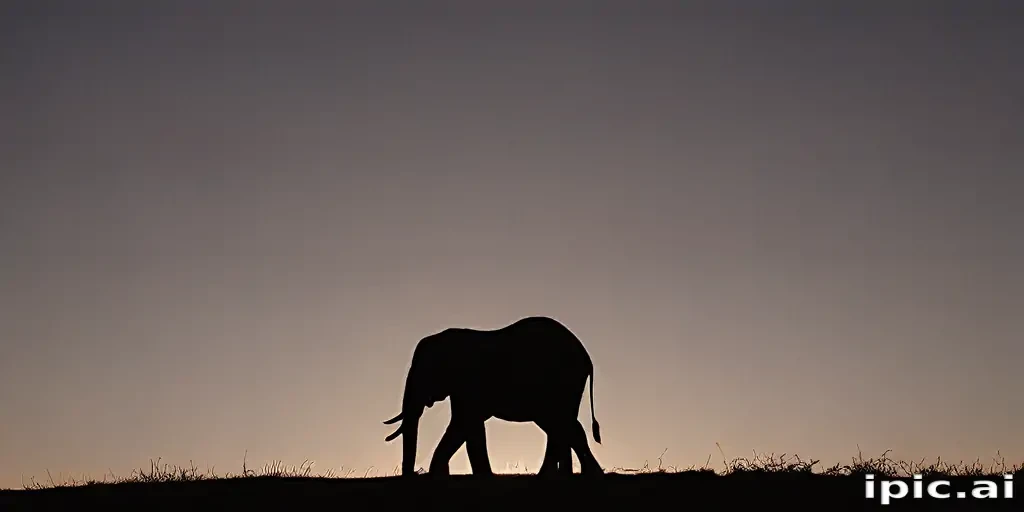 elephant silhouette
