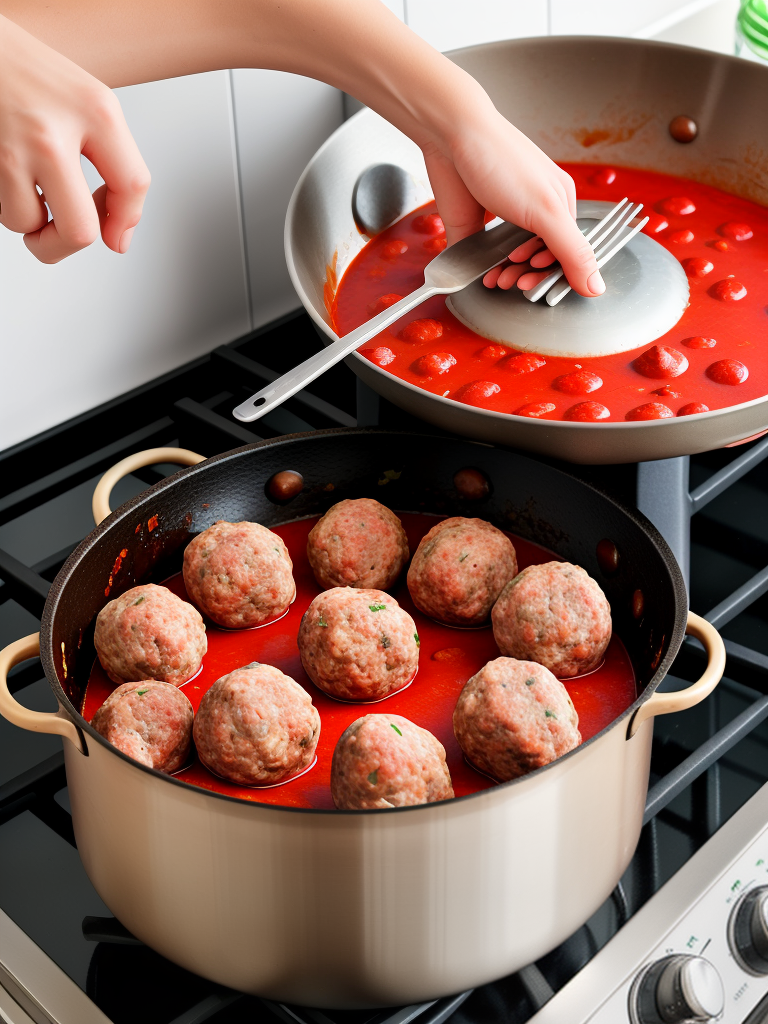 how to cook frozen meatballs on the stove
