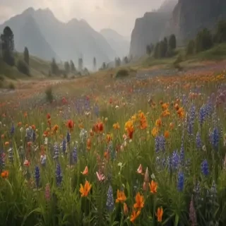 wildflowers transparent background