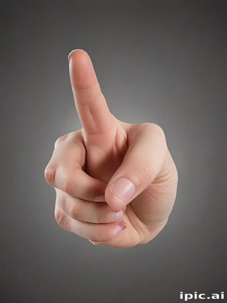 finger pointing at you png