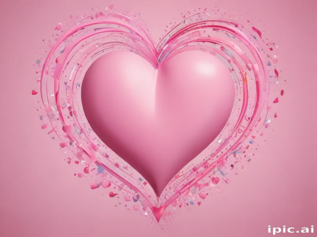 heart png pink