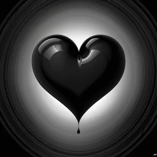 black heart wallpaper