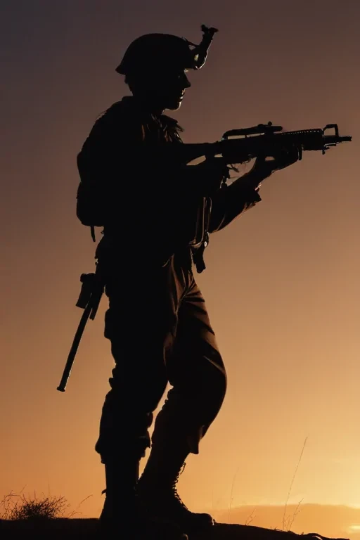 soldier silhouette