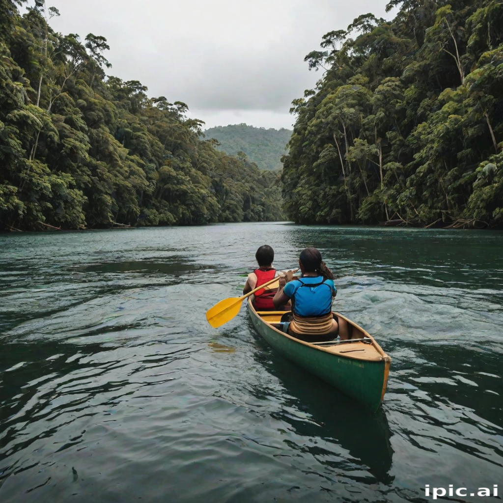 canoeing png