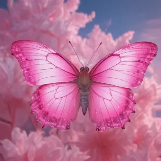 pink butterfly images