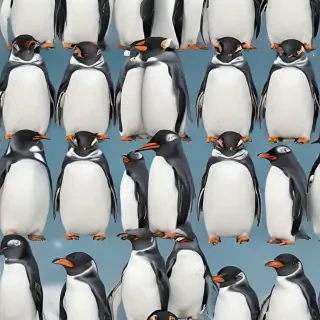penguin background
