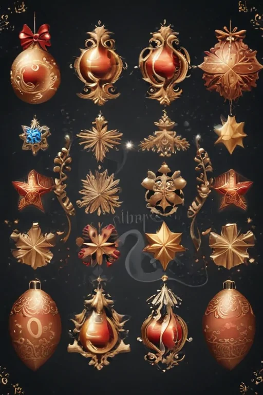 christmas clip art transparent background