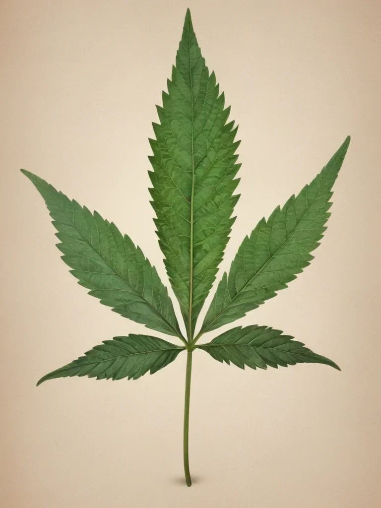 weed leaf png