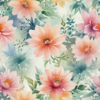 watercolor flower background