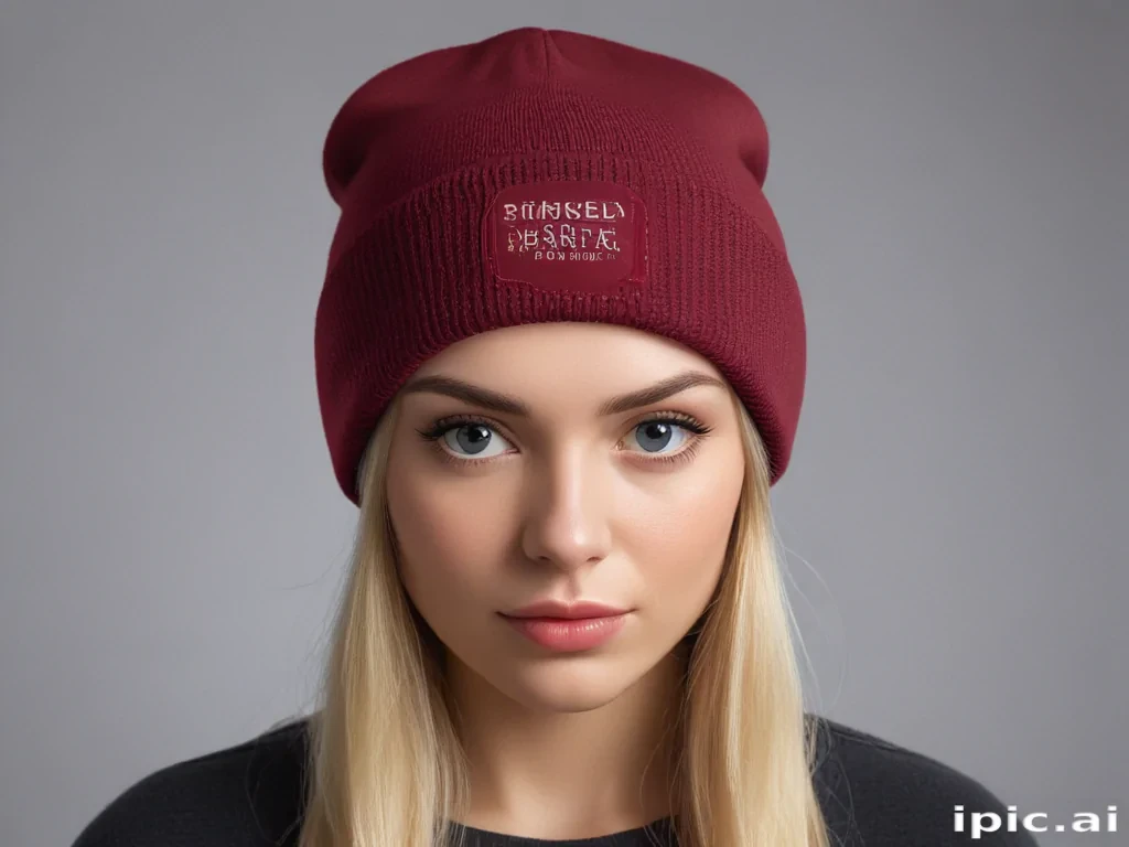 beanie mock up