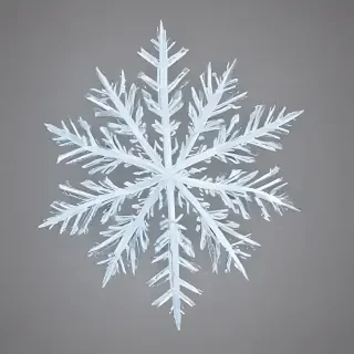 snowflake clipart with transparent background