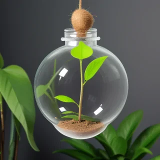 transparent plant