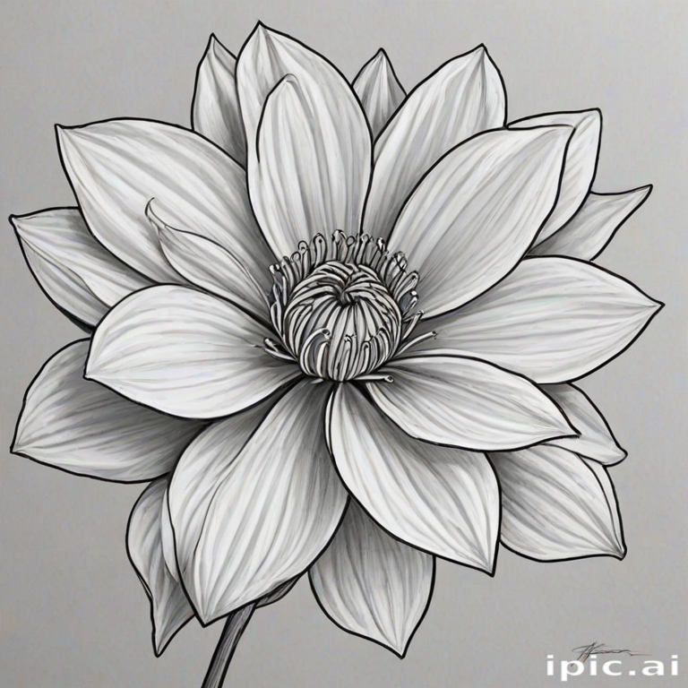 flower pictures to draw