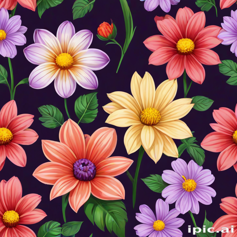 flower cartoon png