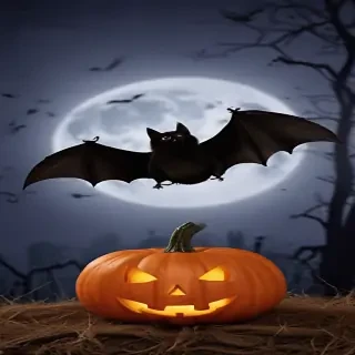 pictures of halloween bats