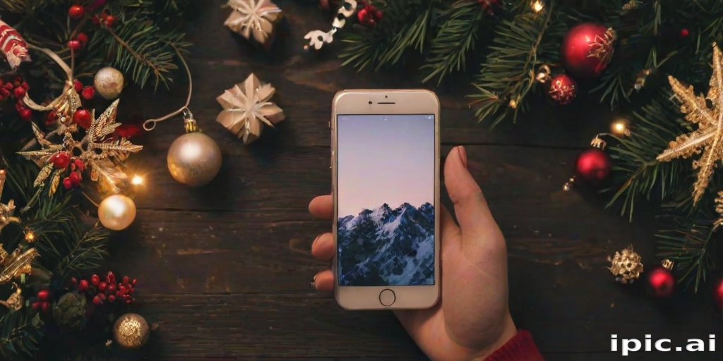 iphone christmas aesthetic wallpaper