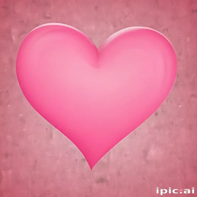 pink heart clipart