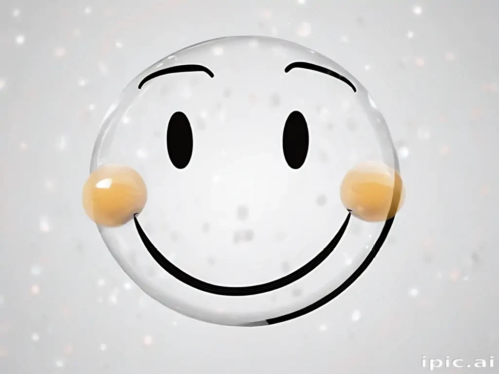 transparent happy face