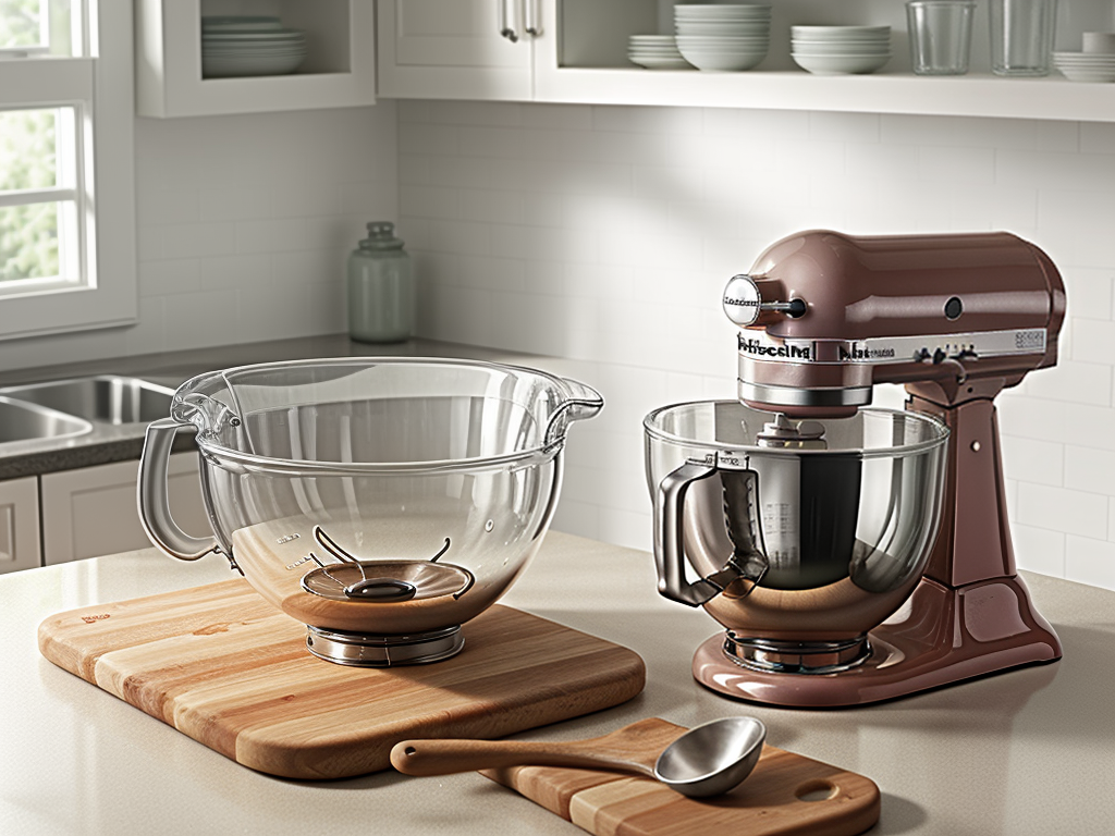kitchenaid mixer glass bowl 6 qt