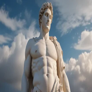 greek statue png