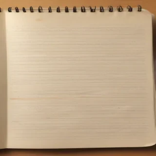 notebook page background