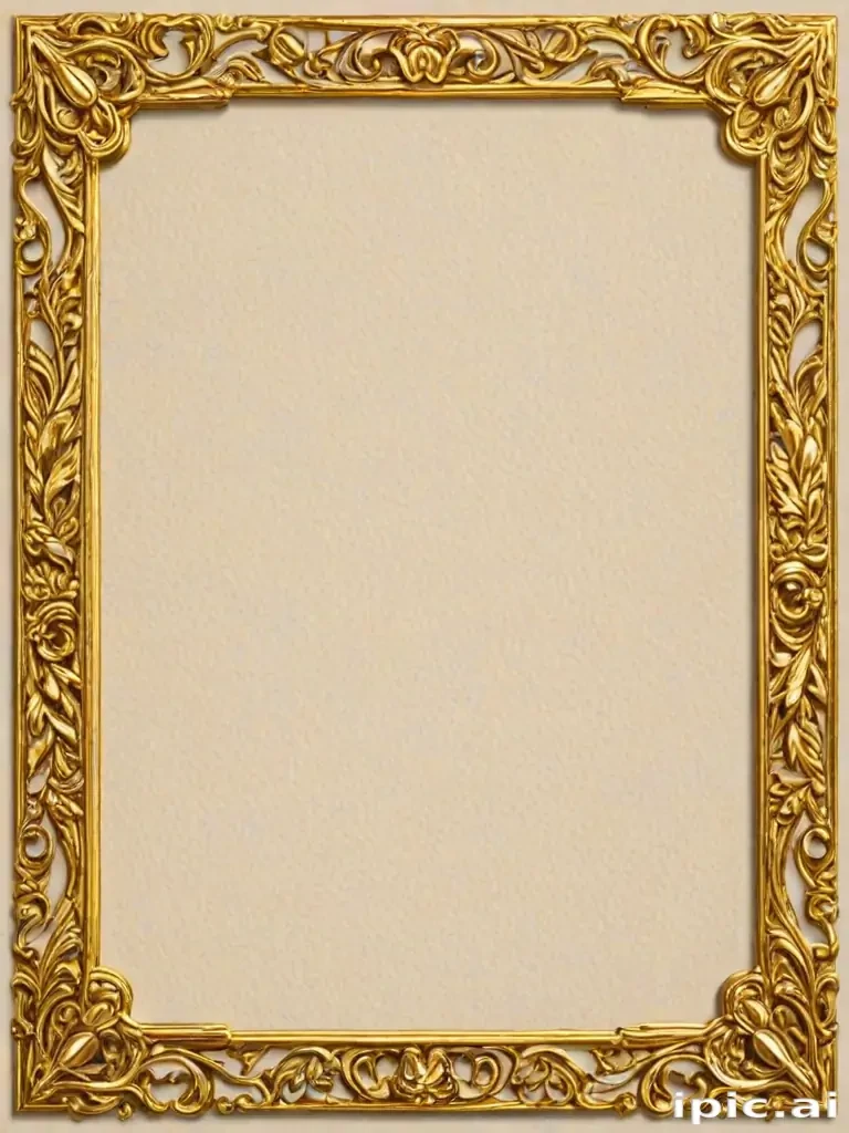 golden border