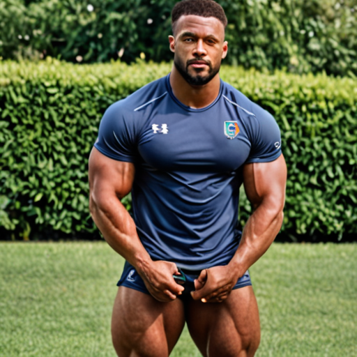 football bodybuilder