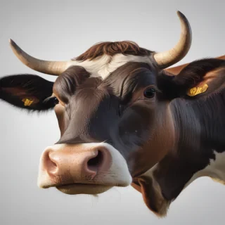 cow head png