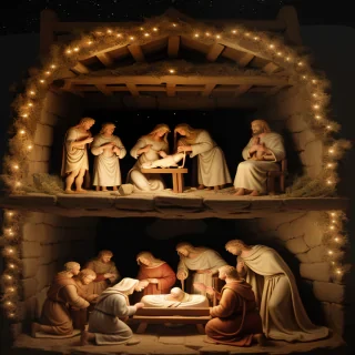 images of manger scene