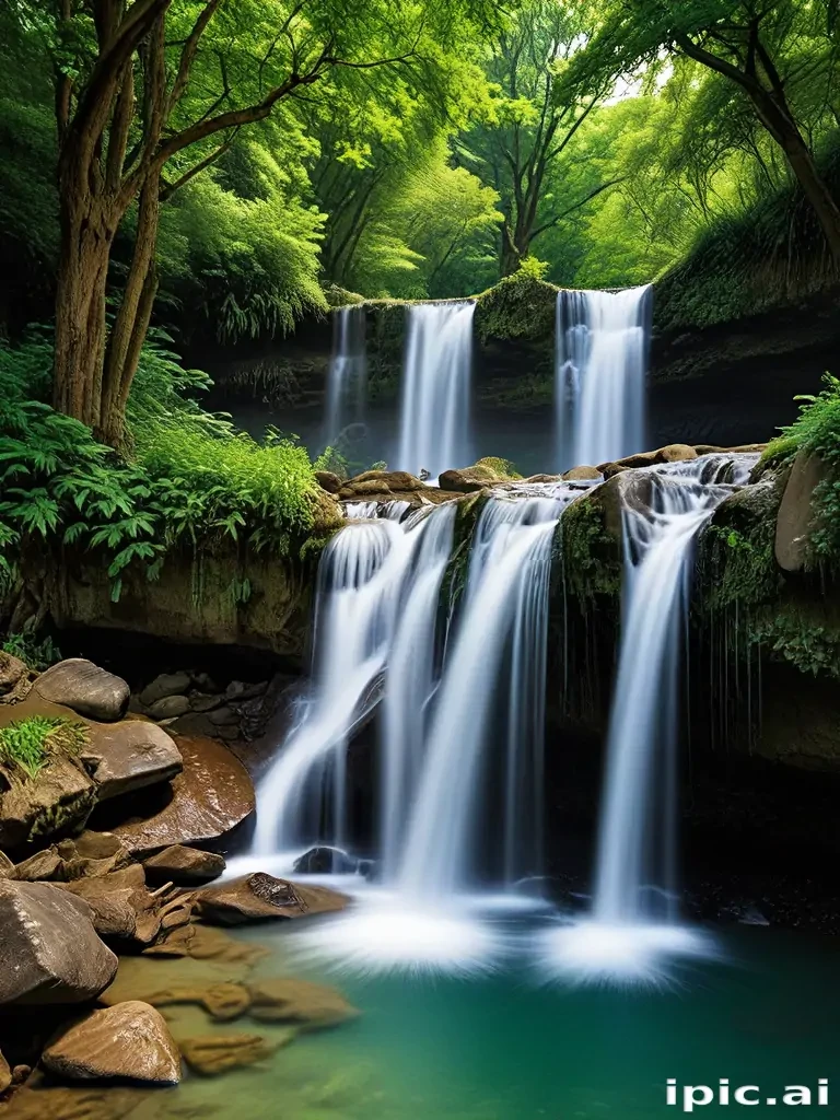 desktop waterfall backgrounds