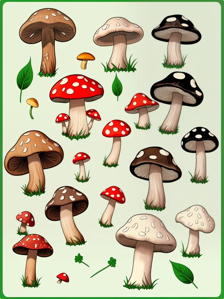 mushroom clipart