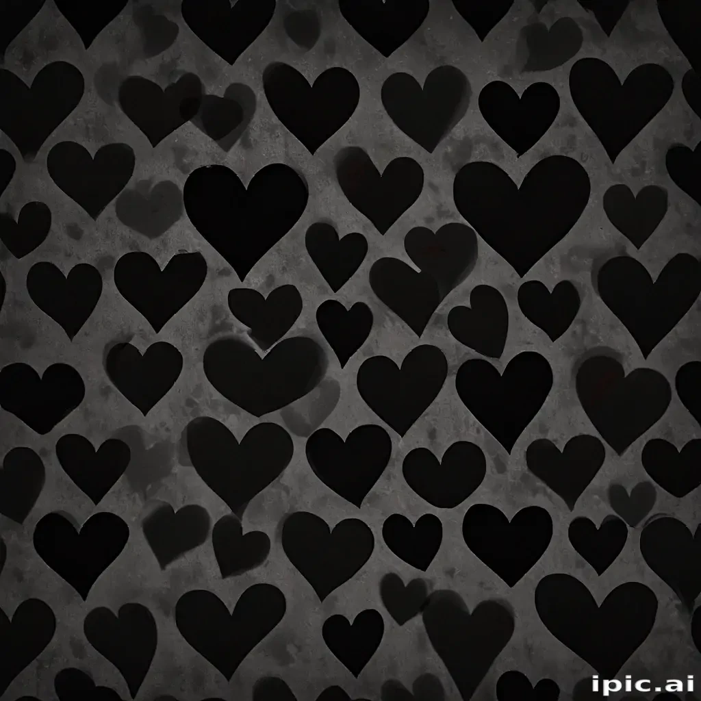 black hearts wallpaper