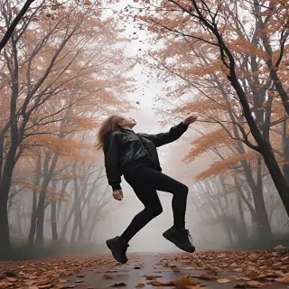 aesthetic falling