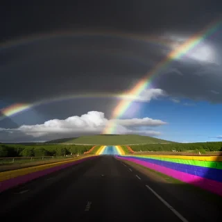 rainbow backgroud