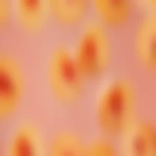 peach color background