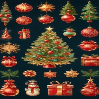 transparent christmas clipart