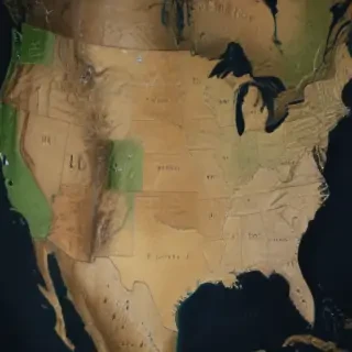 map united states