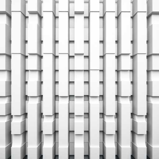 Create a high-resolution black and white geometric pattern featuring alternating thick and thin stripes arranged in a grid layout, captured with a DSLR camera at f/8, ISO 100, 1/60s, 50mm lens, and shoot from a top-down view to enhance clarity and detail.