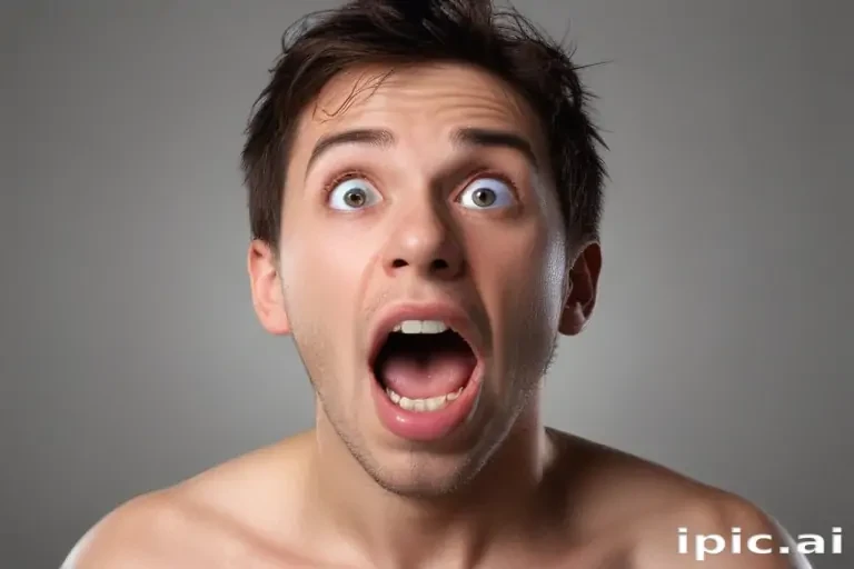 shocked face png
