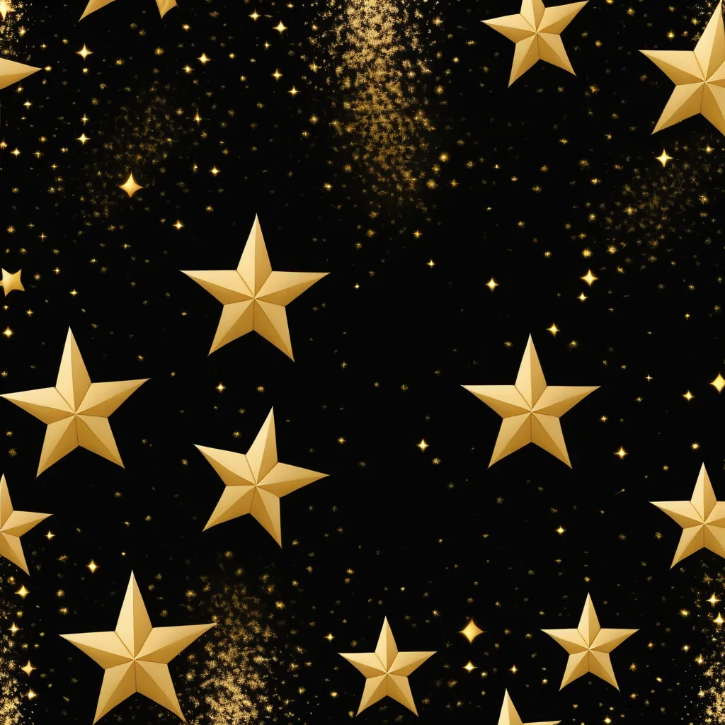 gold stars background